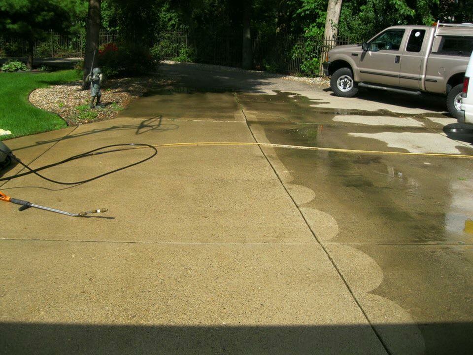 When curb appeal is the goal, start from the ground! Home Team Power Clean is Michigan’s supplier of driveway and sidewalk cleaning services that keep your property on point. A Cure For Dirty Concrete Next time you walk around your property, take a look around: What do you see? Many high traffic areas fall victim to wear and tear faster than your average surface. Some of the most common issues include sludge from vehicles, chewing gum, and general stains. The best way to cure dirty surfaces is a professional pressure washing service. This solution will protect the appearance of your driveway or sidewalk – but it will also set it up for a longer lifetime and better quality. Pressure Washing For Curb Appeal Our technicians will arrive at your property with a whole suite of technology designed to restore your surfaces. We use a cutting edge pressure washing system that utilizes softened water, top-quality cleaners, and high volume pressure to restore the surfaces that need it most. We: Remove chewing gum and other buildup Eliminate stains from grease, oil, and other sludge Remove streaks and fading With the work of our technicians, your driveway and sidewalk will project better, safer and bright curb appeal for your entire property. The results pay off: Clients can expect a better first impression. “Keep it Clean Battle Creek!”