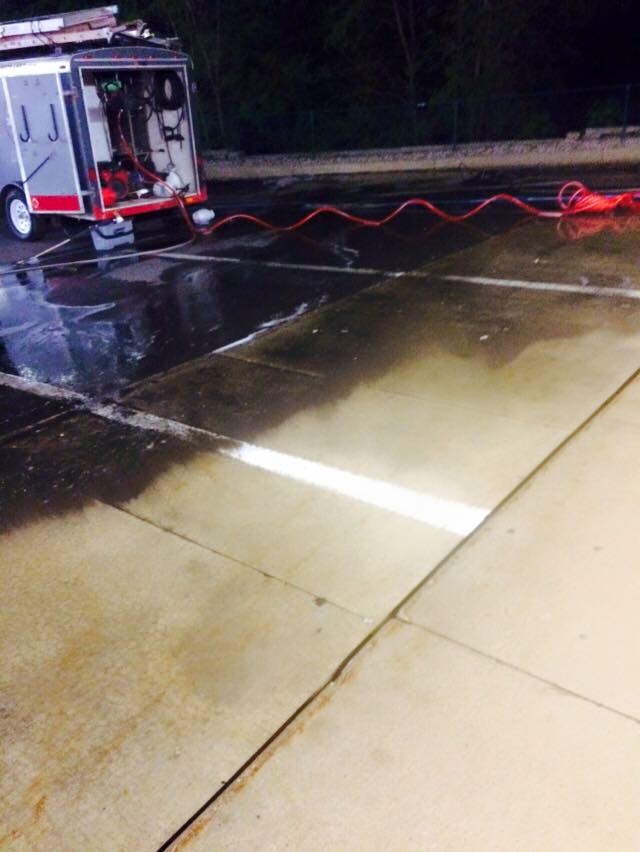 Bring the best first impression to your customers from the moment they step foot on your property. Home Team Power Clean is western Michigan’s trusted concrete cleaning experts. A Business-Ready First Impression For any commercial property – whether it’s a restaurant or a retail store – curb appeal is one of the fundamental aspects of good business. We take this idea seriously and truly start our cleaning process from the curb. Our Team Delivers Cleaning Solutions That Include: Sidewalk cleaning Driveway cleaning Parking lot cleaning Parking garage cleaning Dumpster pad cleaning Building exterior cleaning With your expert pressure washers from Home Team to support your hardscapes, making your property safe and clean for all customers and clients. Our Unique Pressure Washing Service We care about creating the best deliverable for our clients. Our mobile pressure washing system helps us improve your concrete surfaces and expound on curb appeal. With the industry’s most advanced technology, as well as a special formula of cleaning detergents, we’re proud to offer: Complete stain removal Chewing gum removal Grease, oil, and sludge removal A first impression can start from the bottom, but it can bring your property to the top. By creating a professional image for your business, you’re investing in the reputation of your business – and concrete cleaning can help that investment come to life.